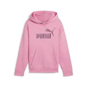 PUMA Big Kids' Girls' ESS  ANIMAL Hoodie