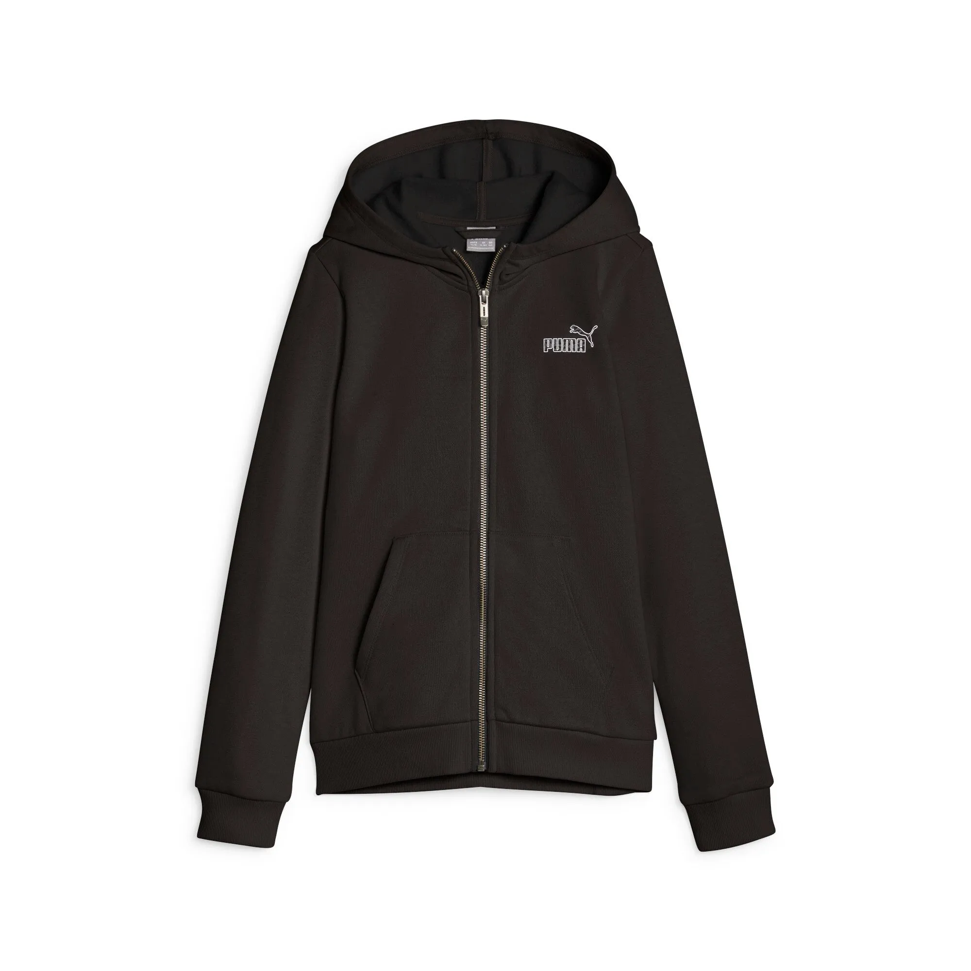 PUMA Big Kids' Girls' Essentials  Animal Full-Zip Hoodie