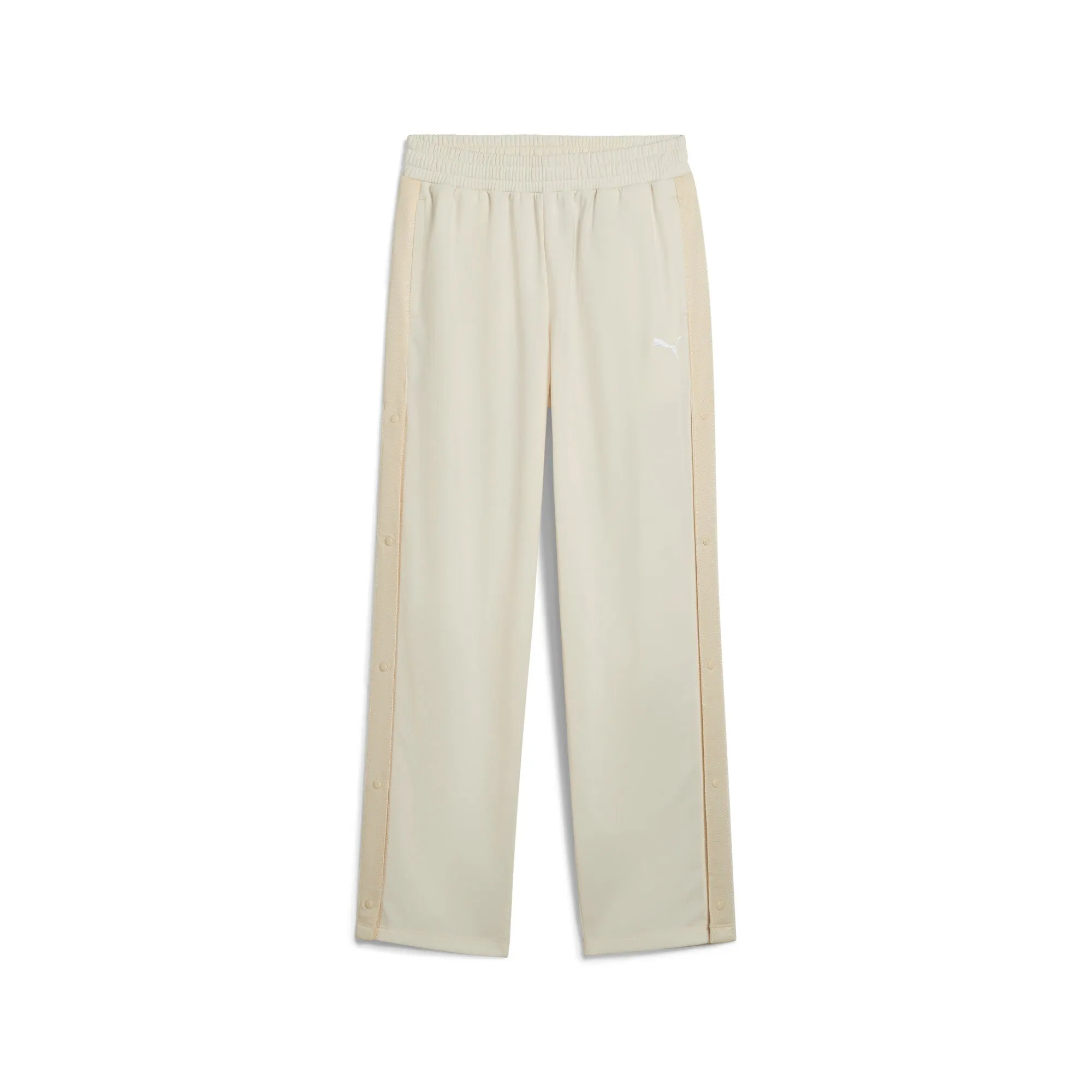 PUMA Big Kids' Girls' Wardrobe Essentials Relaxed Popper Pants