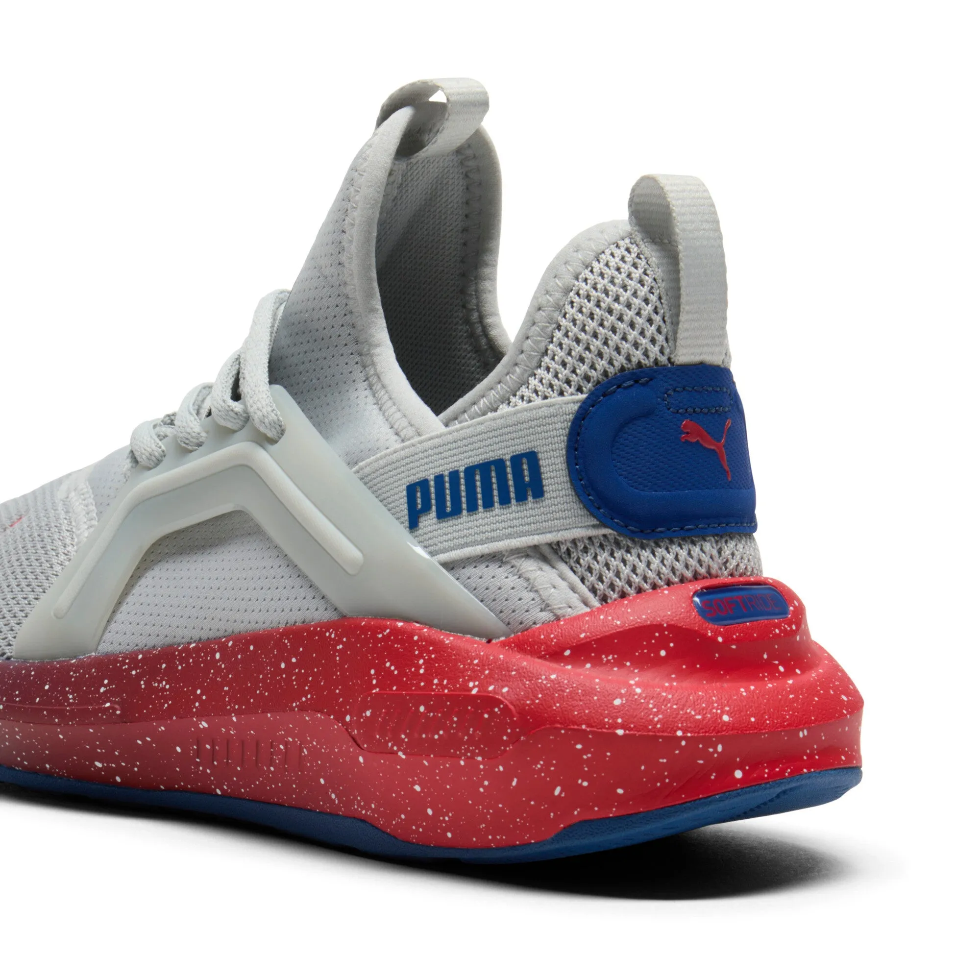 PUMA Big Kids' Softride Enzo 5 Speckle Fade Sneakers