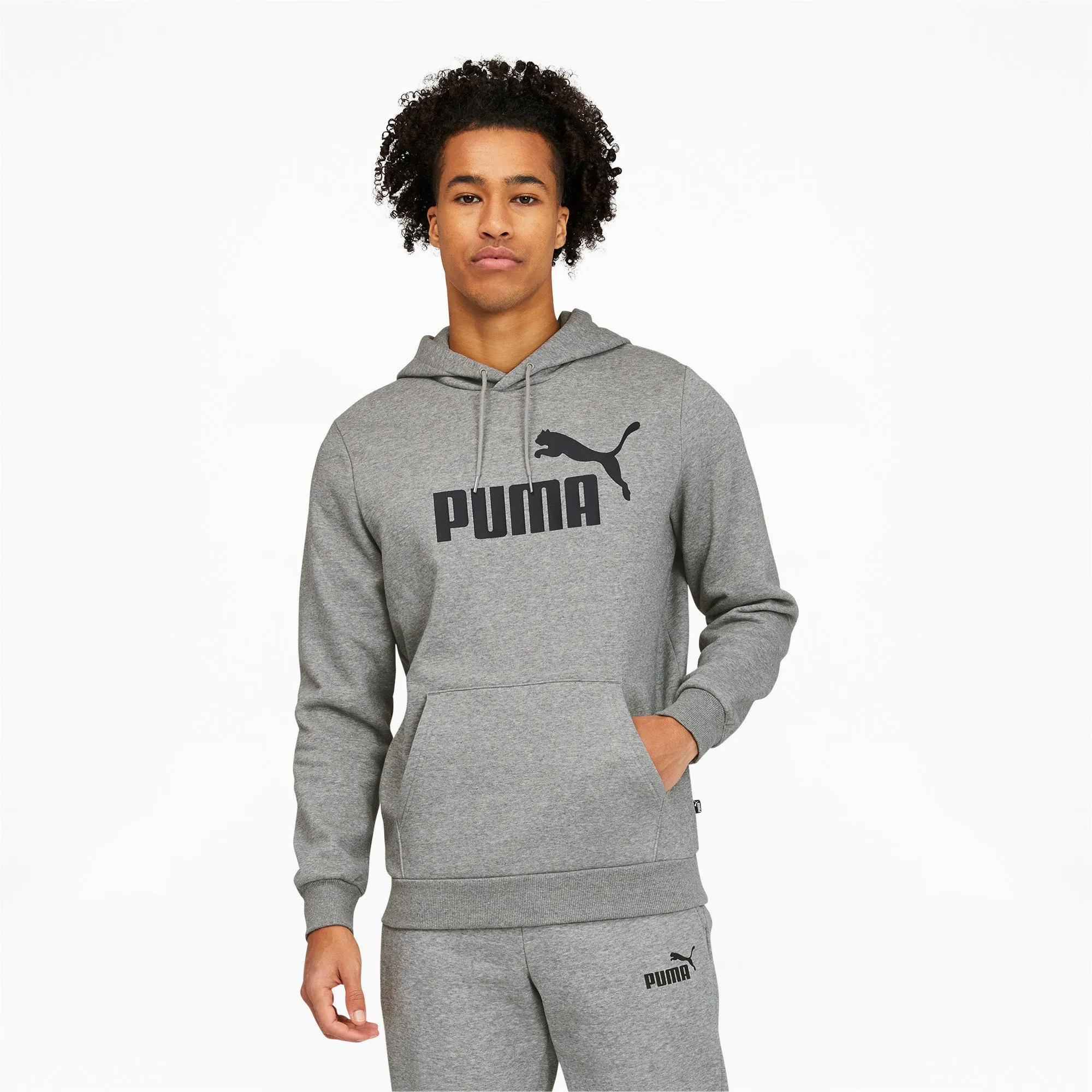 PUMA Men's Essentials Big Logo Hoodie