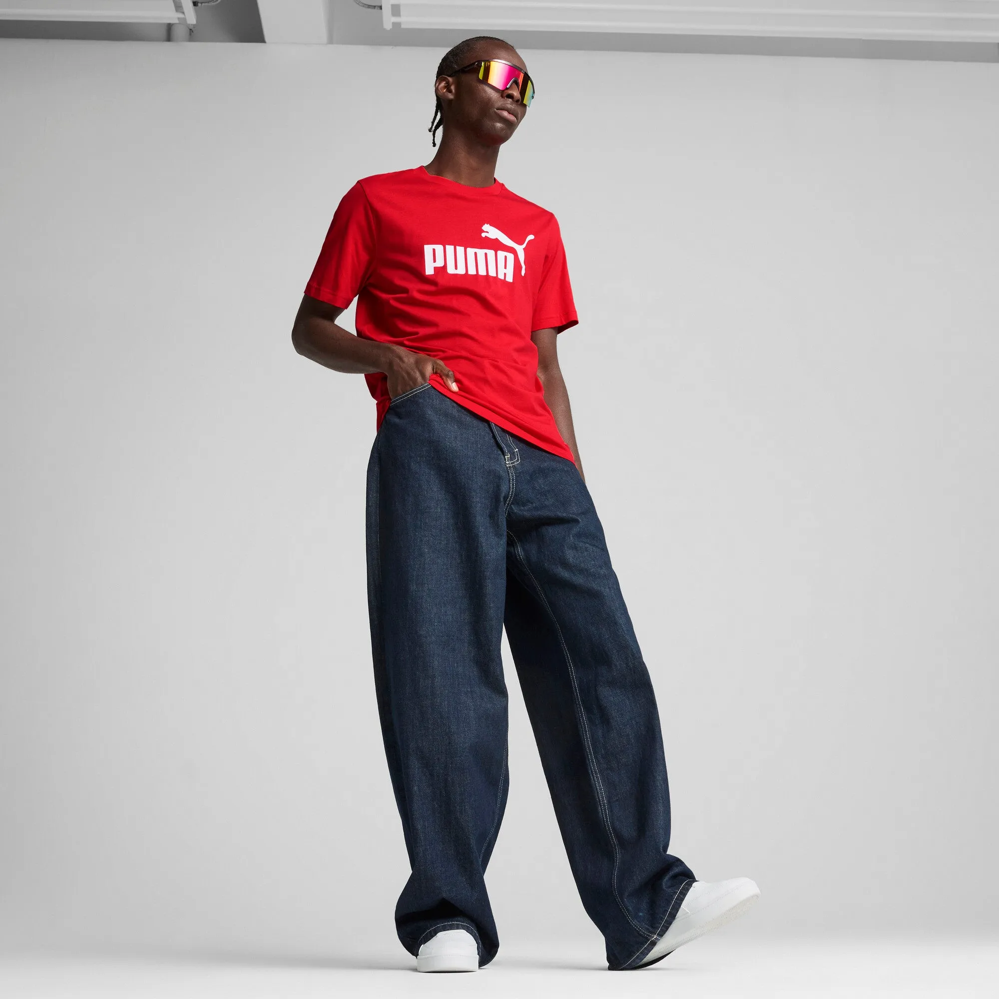 PUMA Men's Essentials No. 1 Logo Tee