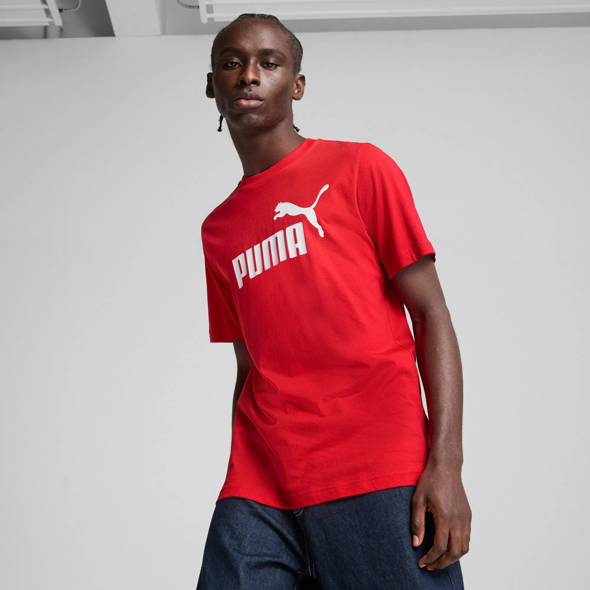 PUMA Men's Essentials No. 1 Logo Tee