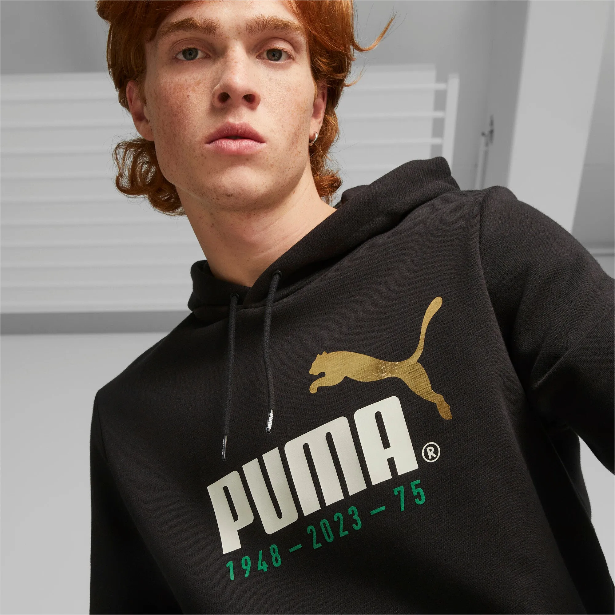 PUMA Men's No.1 Logo 75th Year Anniversary Celebration Hoodie