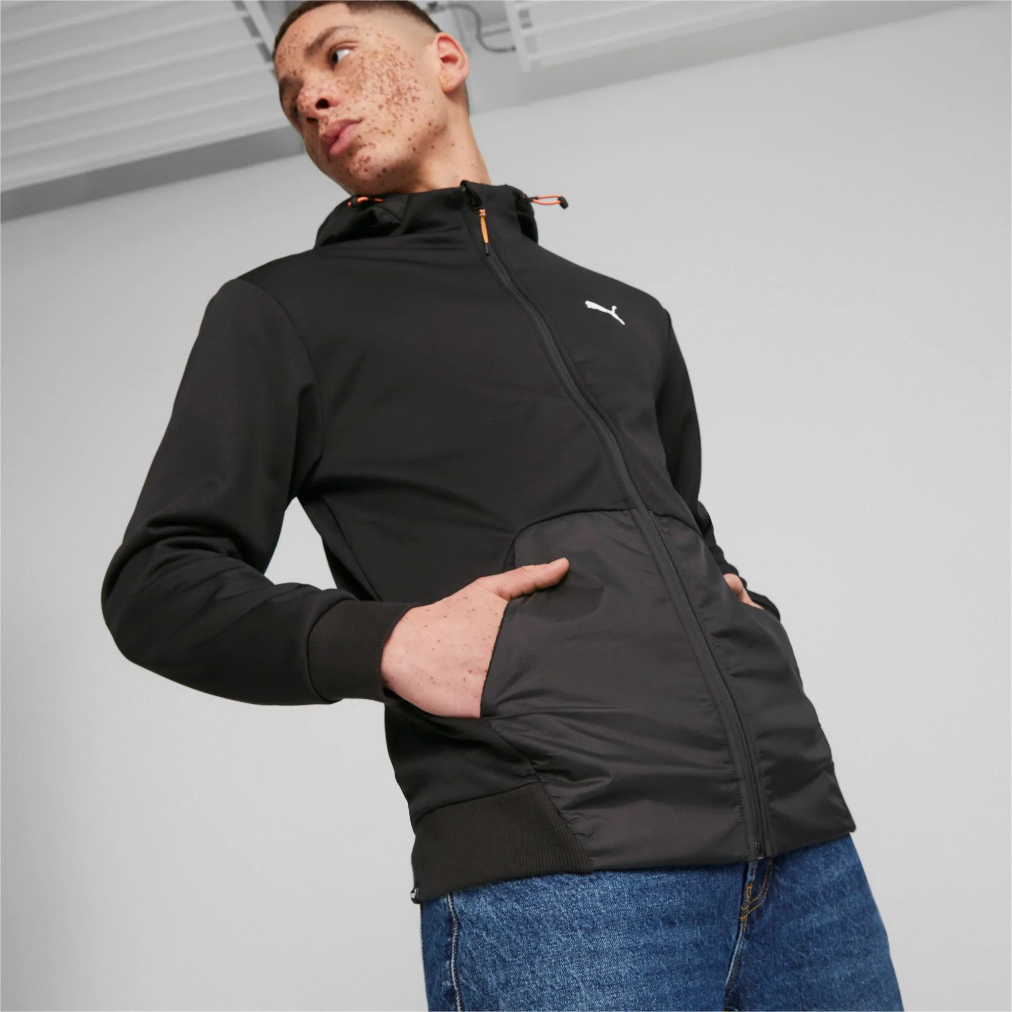 PUMA Men's OPEN ROAD Full-Zip Hoodie