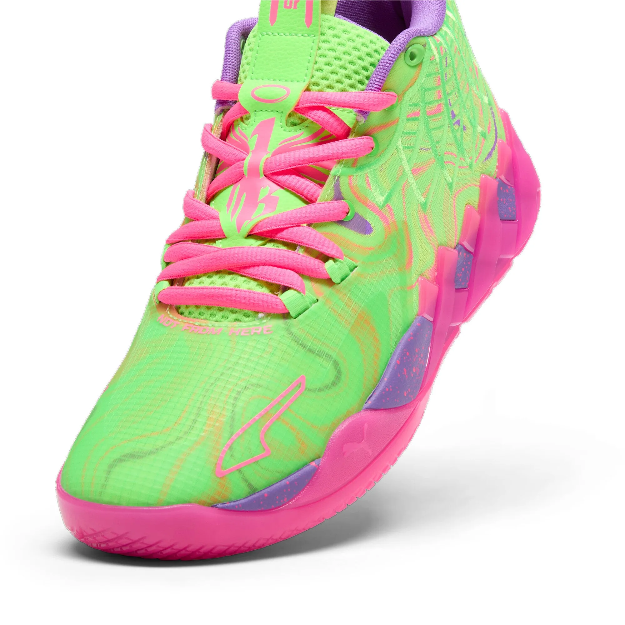 PUMA Men's x LAMELO BALL MB.01 Inverse Toxic Basketball Shoes