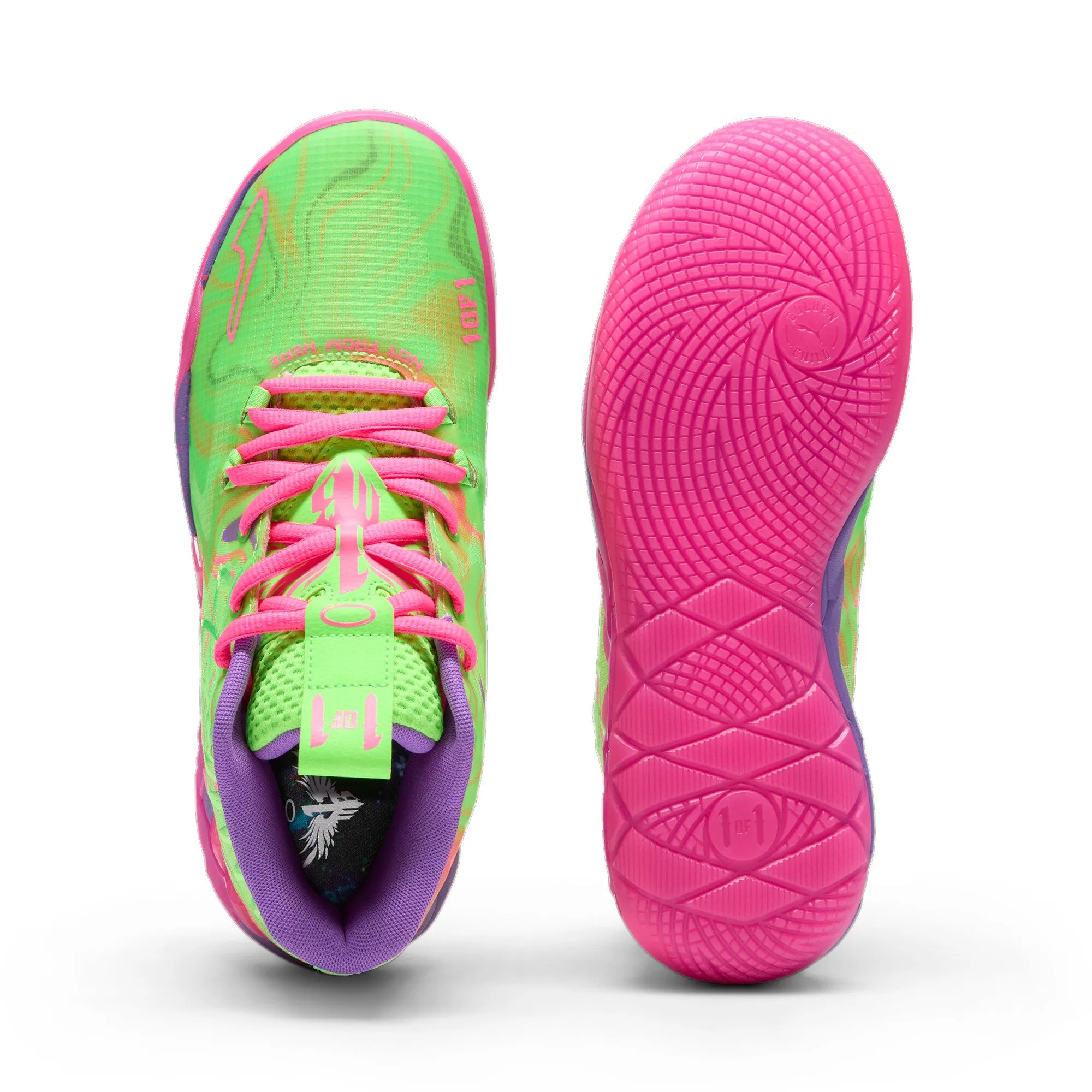 PUMA Men's x LAMELO BALL MB.01 Inverse Toxic Basketball Shoes