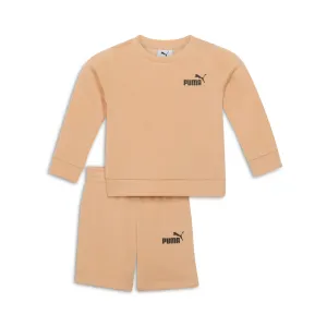 PUMA Toddler Boys' 2-Piece Pullover Crew And Shorts Set