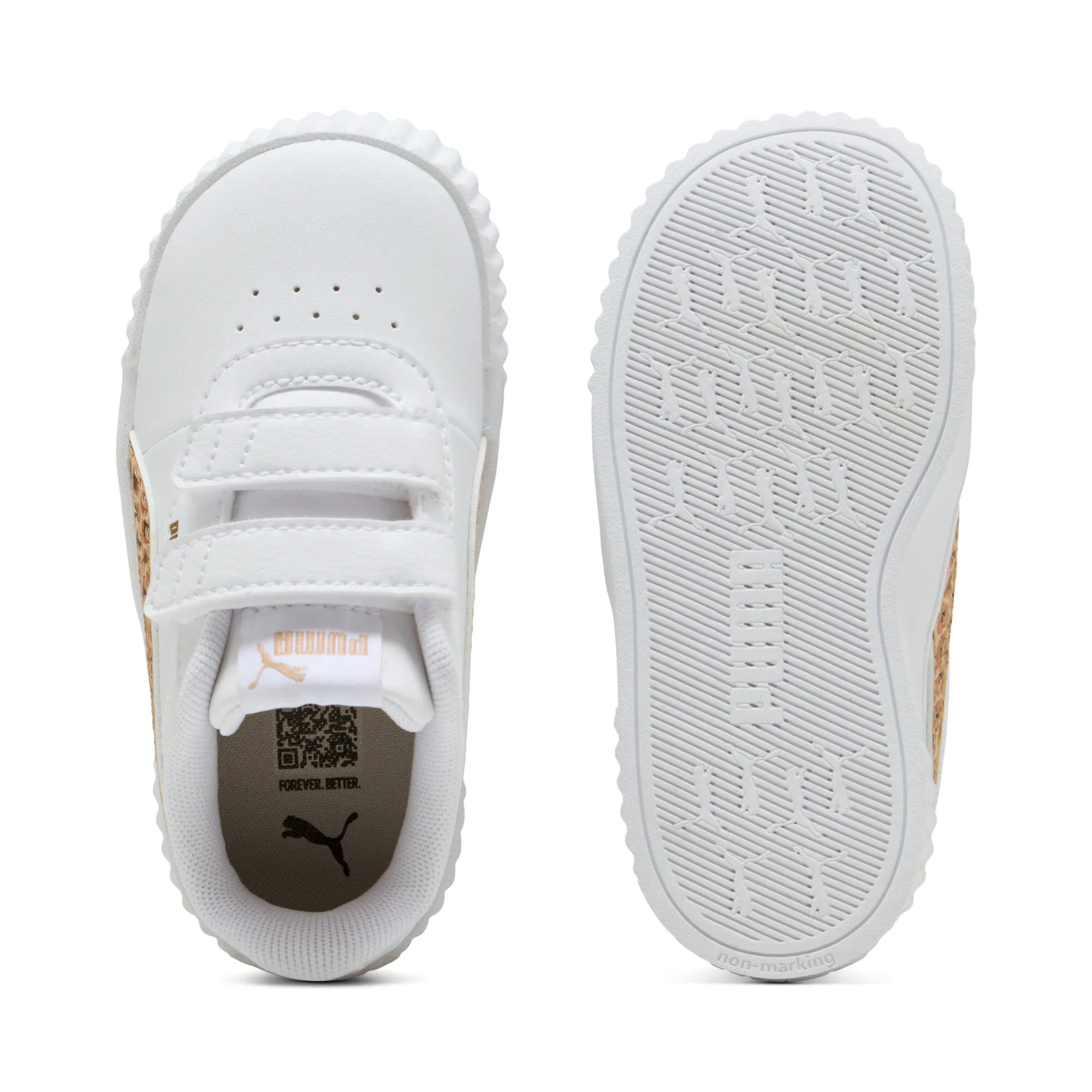 PUMA Toddler Girls' Carina 3.0 Animal Sneakers