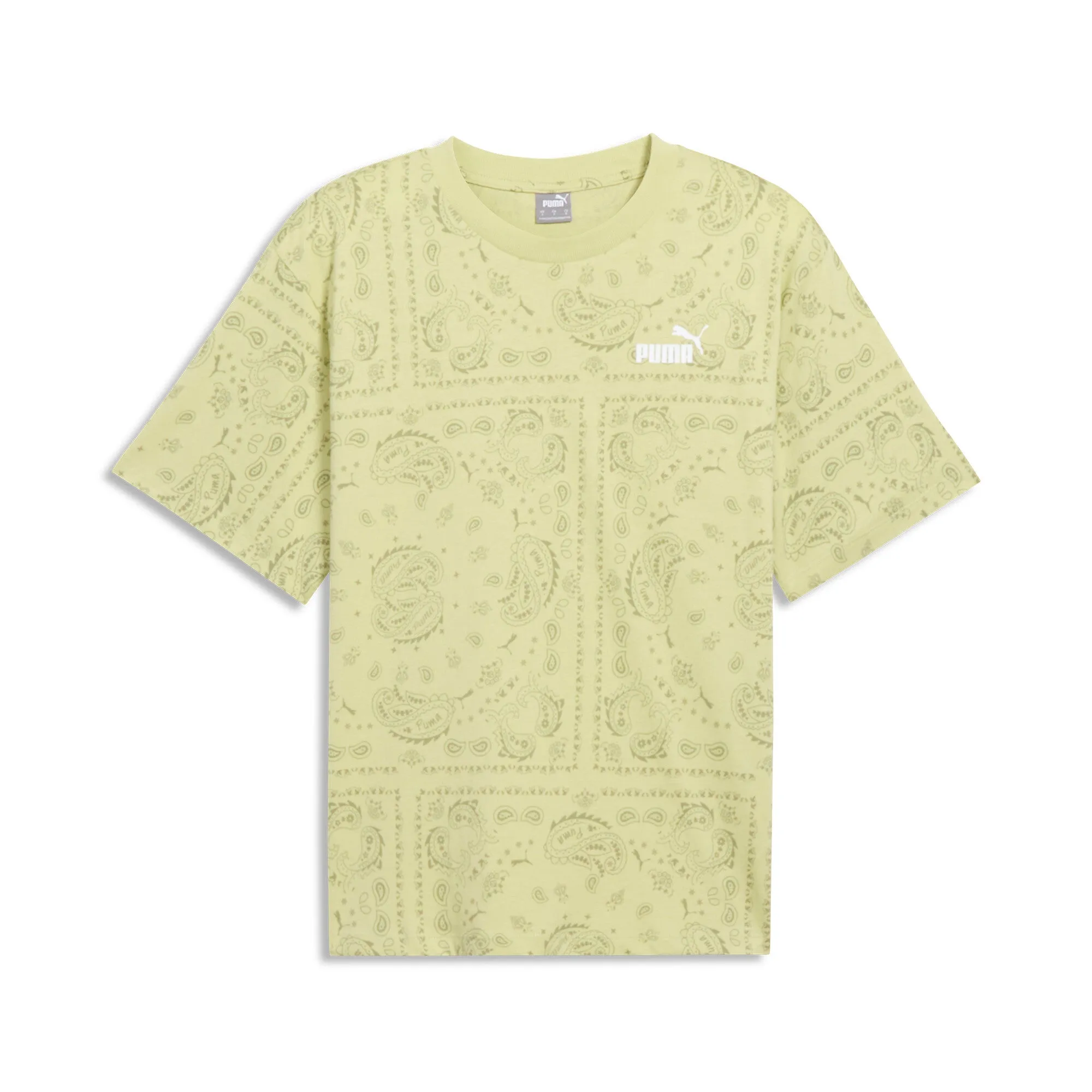 PUMA Women's ESS  Paisley AOP Tee