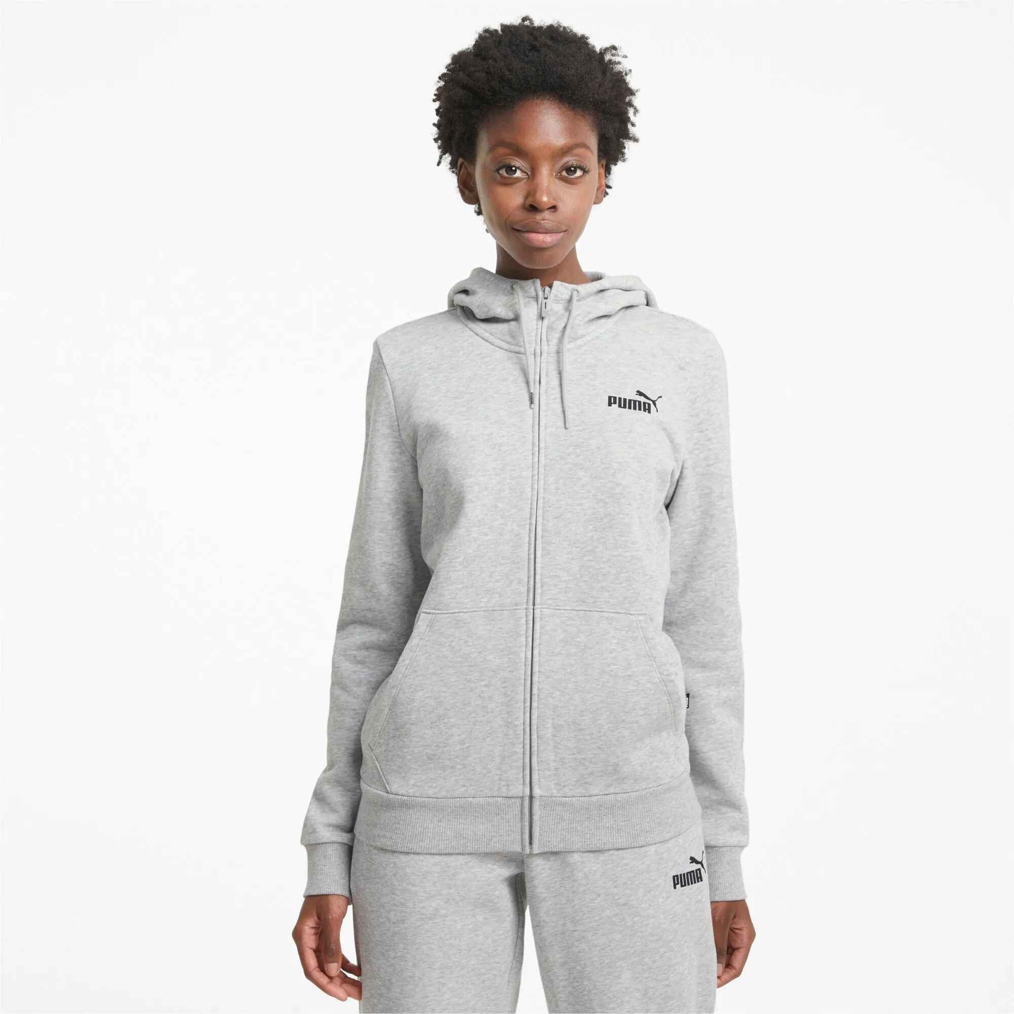 PUMA Women's Essentials Full-Zip Hoodie