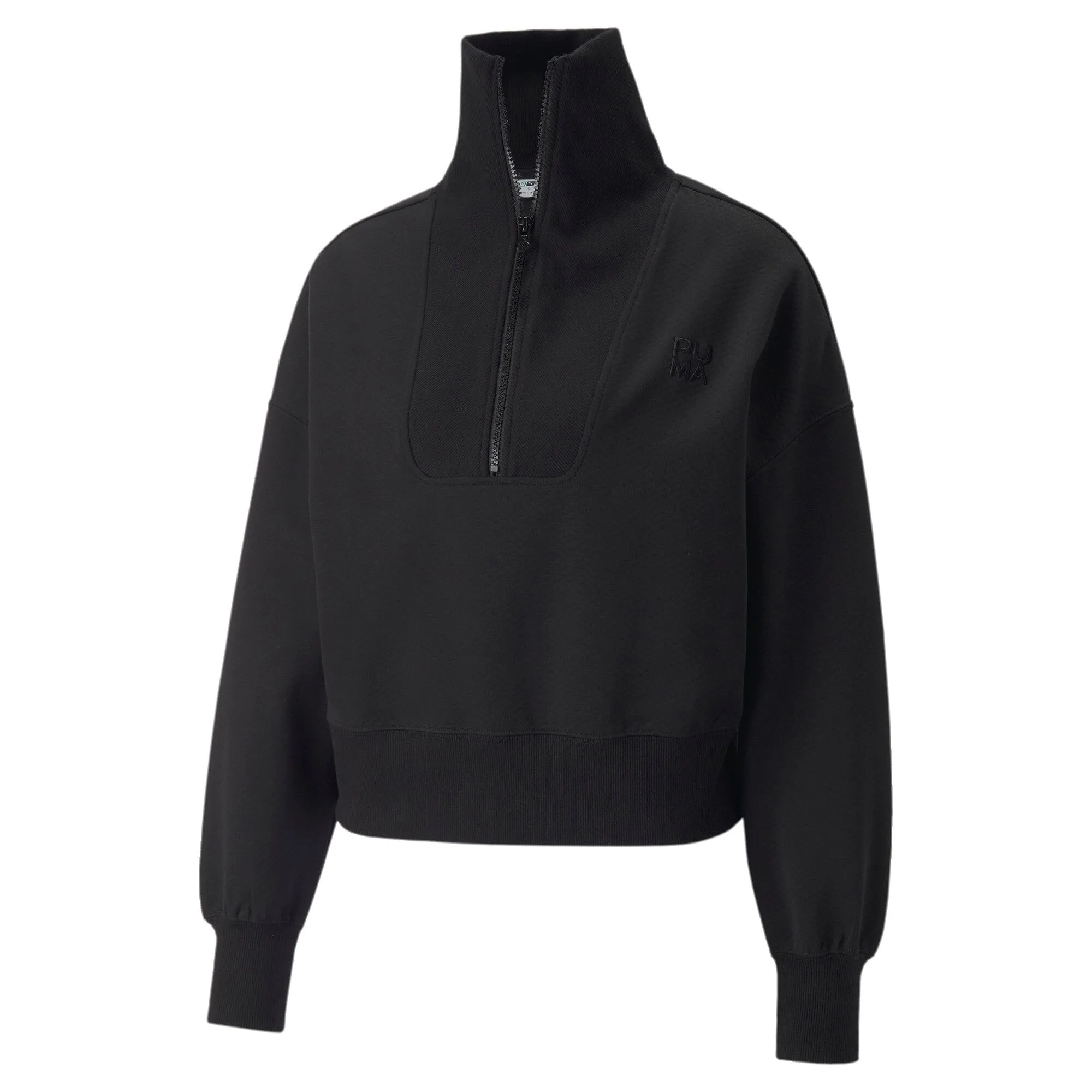 PUMA Women's Infuse Half-Zip Oversized Sweatshirt