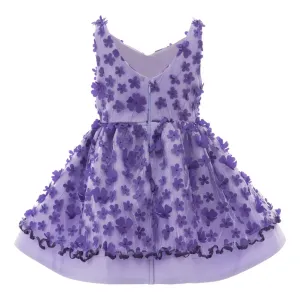 Purple Ravine Floral Dress