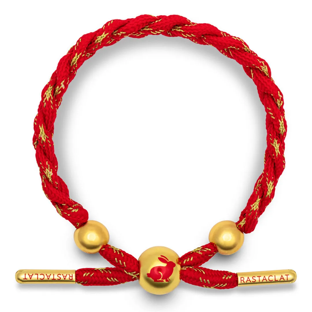 Rastaclat Original Hand Braided Lunar New Year (Rabbit) Adjustable Bracelet