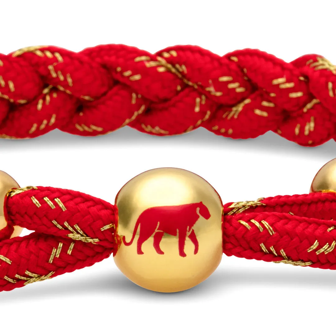 Rastaclat Original Hand Braided Lunar New Year (Tiger) Adjustable Bracelet
