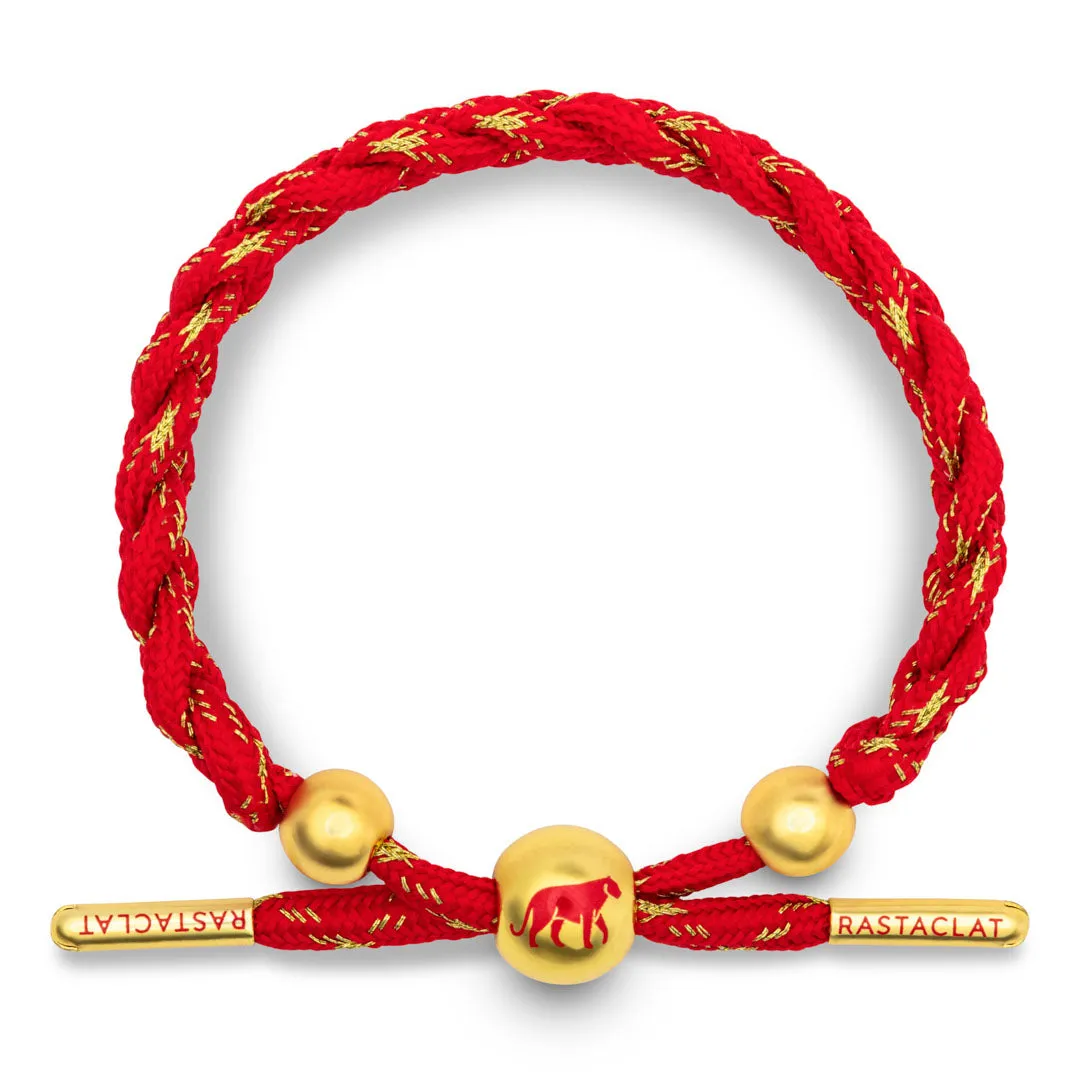 Rastaclat Original Hand Braided Lunar New Year (Tiger) Adjustable Bracelet