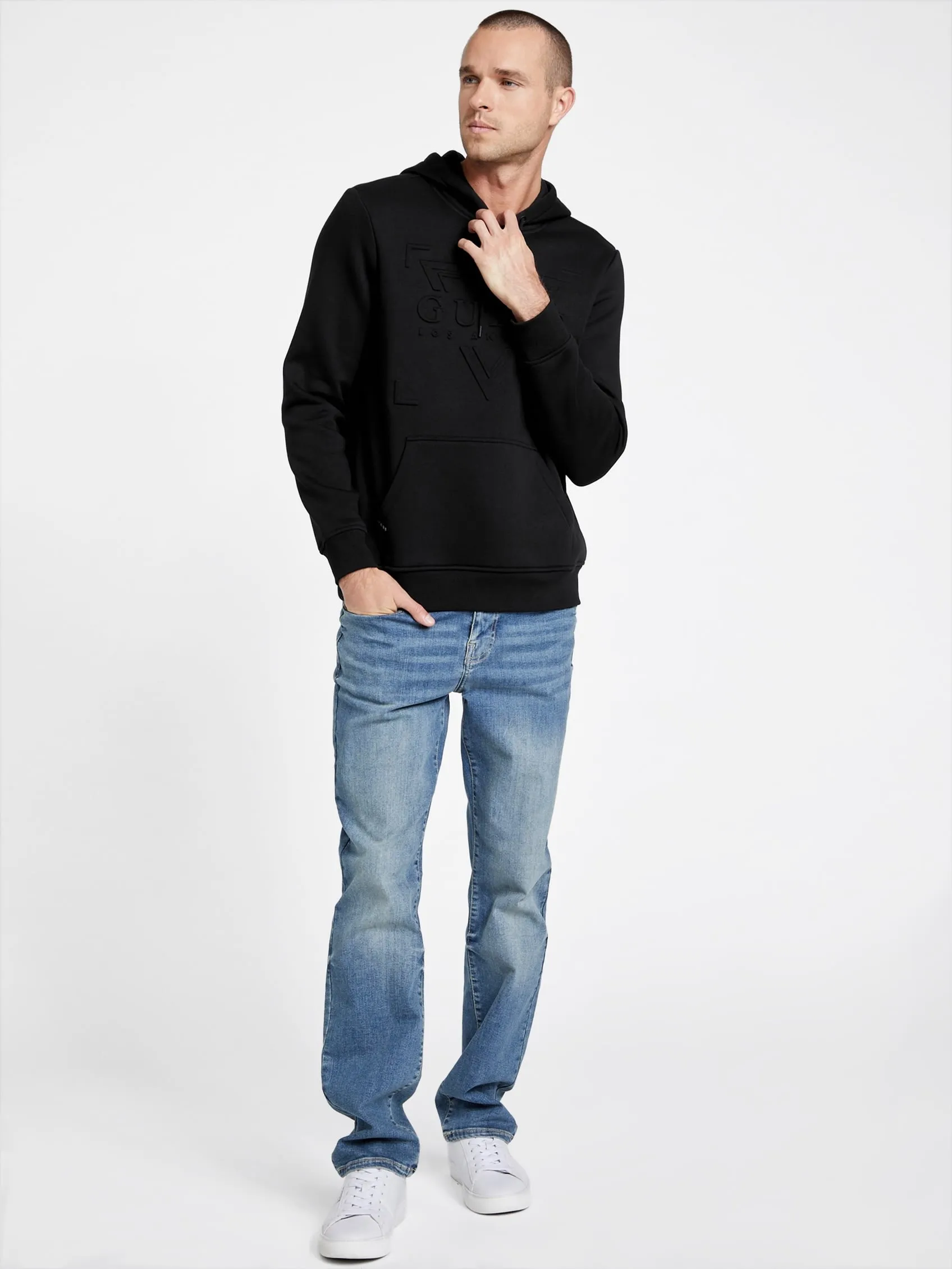 Rene Embossed Hoodie