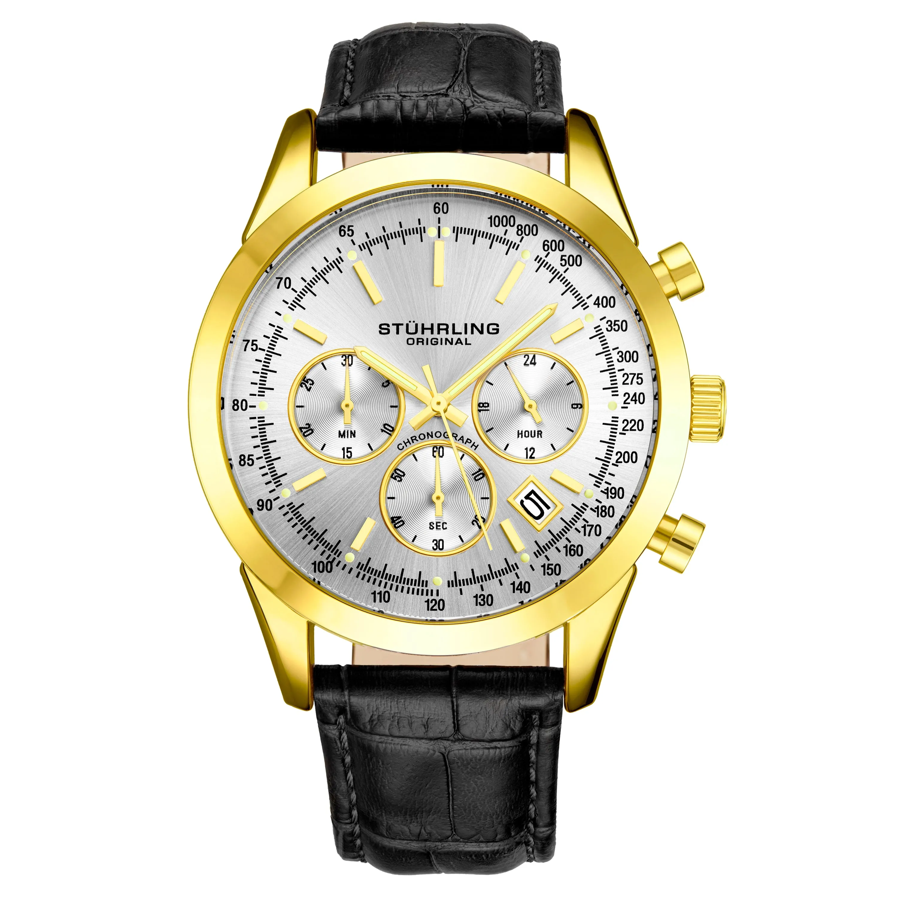 Rialto 3975L Quartz 44mm Chronograph