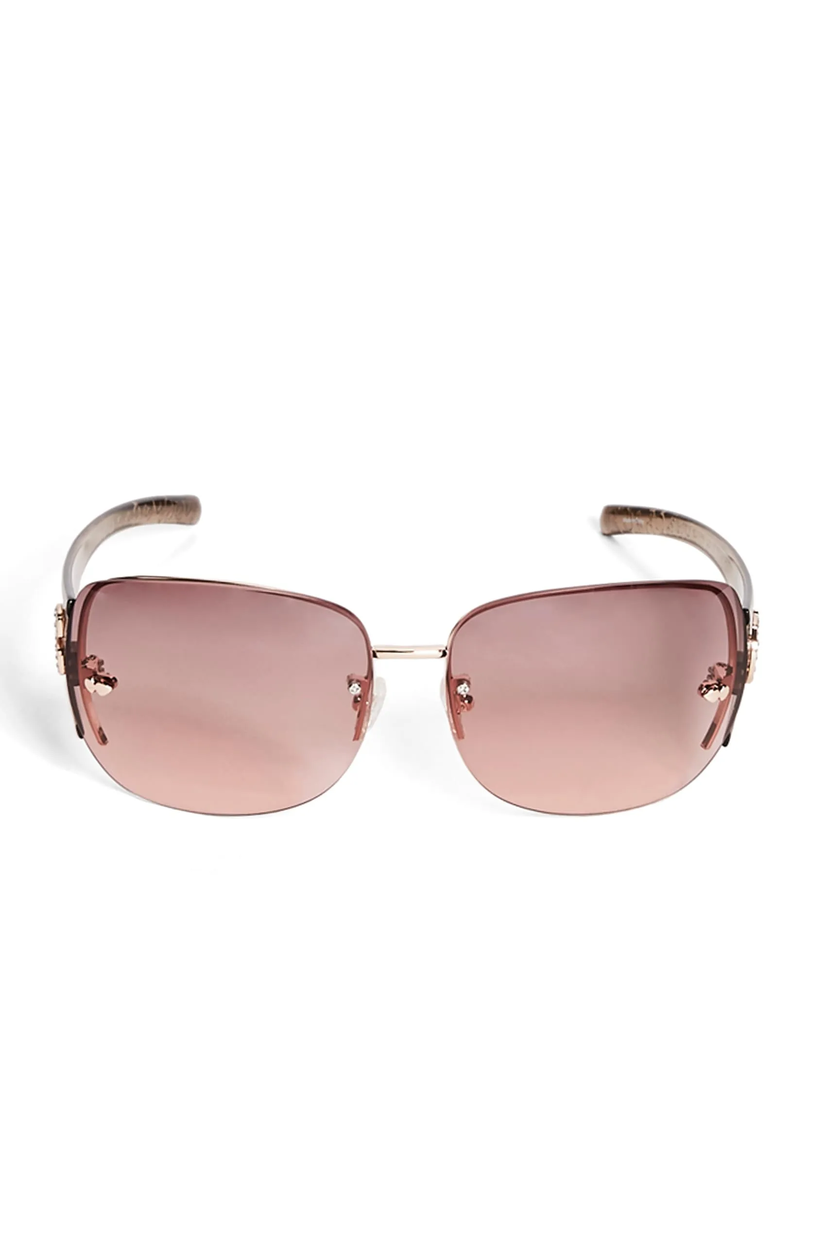 Rimless Shield Sunglasses