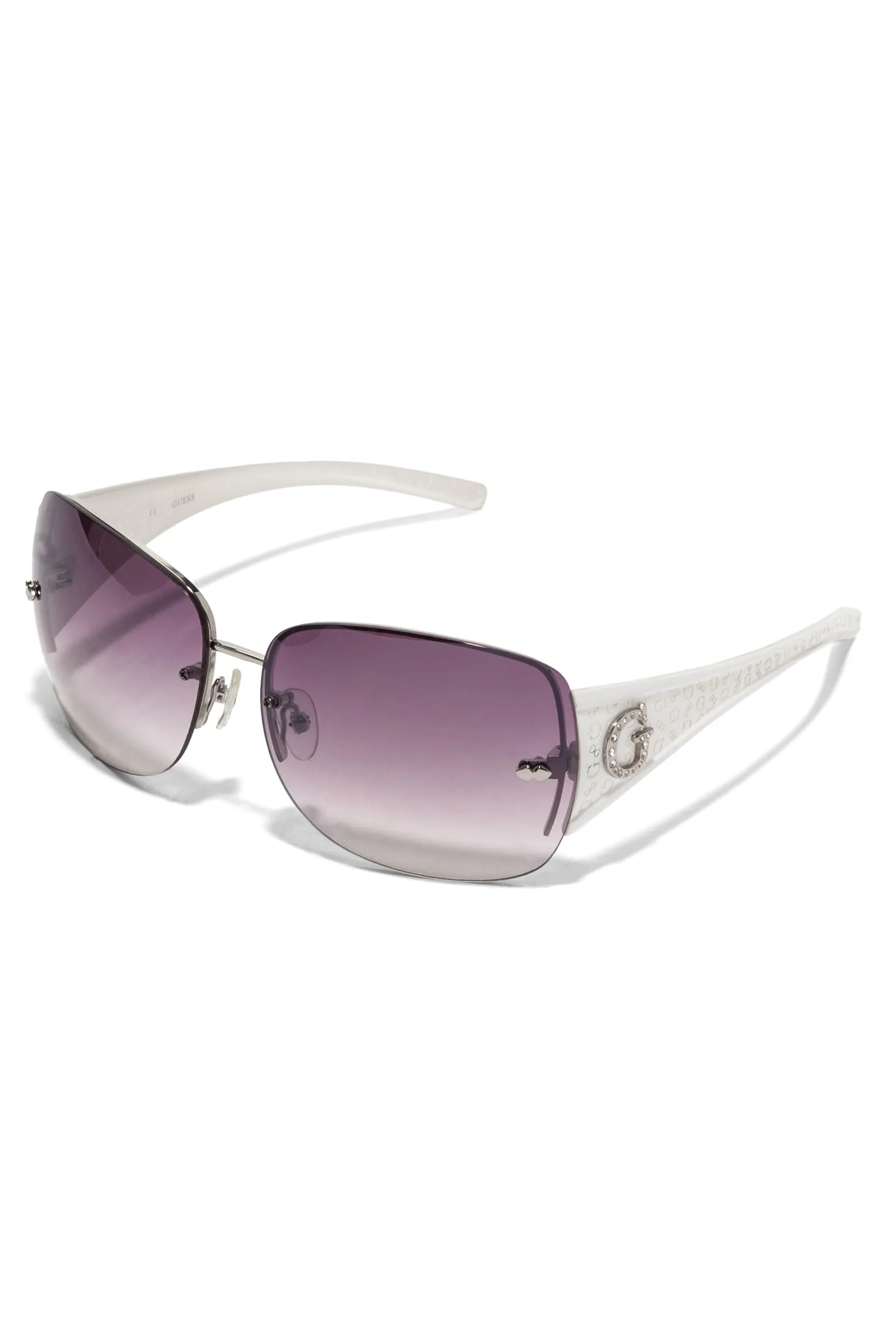 Rimless Shield Sunglasses