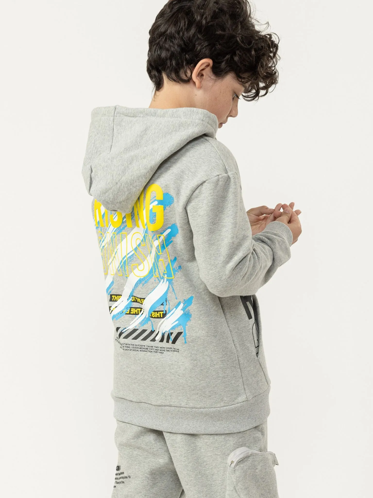 RISING FASHION HOODIE SET TOP
