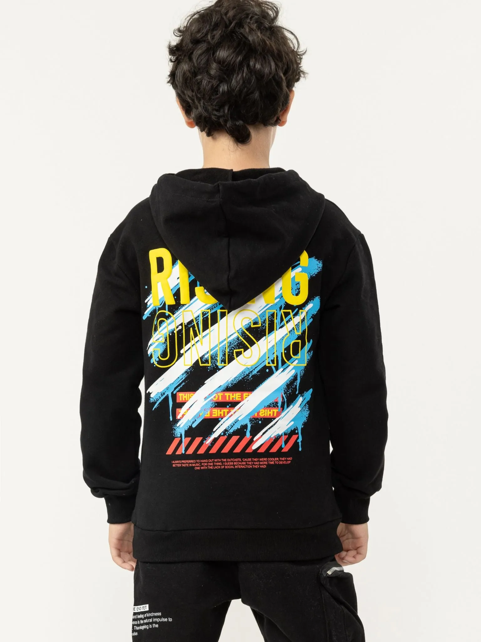 RISING FASHION HOODIE SET TOP
