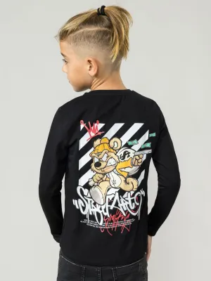 RUN OVER LONG SLEEVE T SHIRT