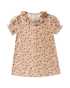 Rylee   Cru Collective Avalon Linen-Blend Dress