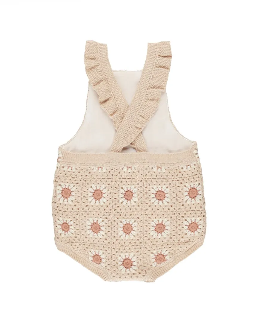 Rylee   Cru Collective Crochet Romper