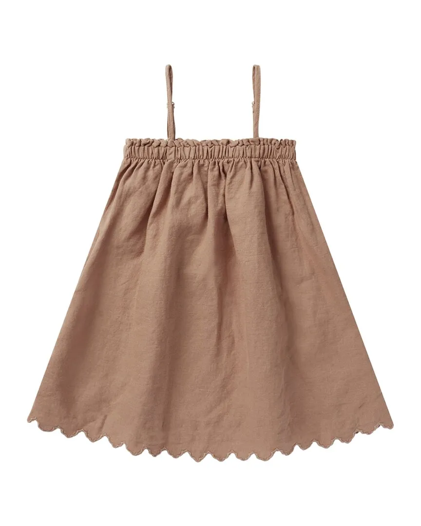 Rylee   Cru Collective Sahara Linen-Blend Mini Dress