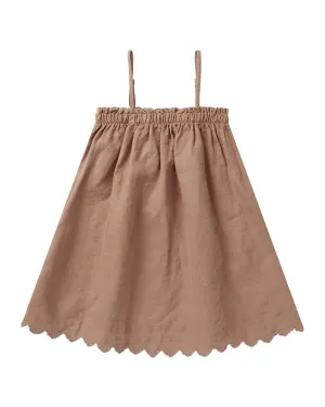 Rylee   Cru Collective Sahara Linen-Blend Mini Dress