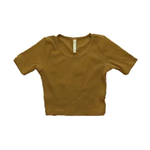 Rylee   Cru Girls Brown Short Sleeve Shirt