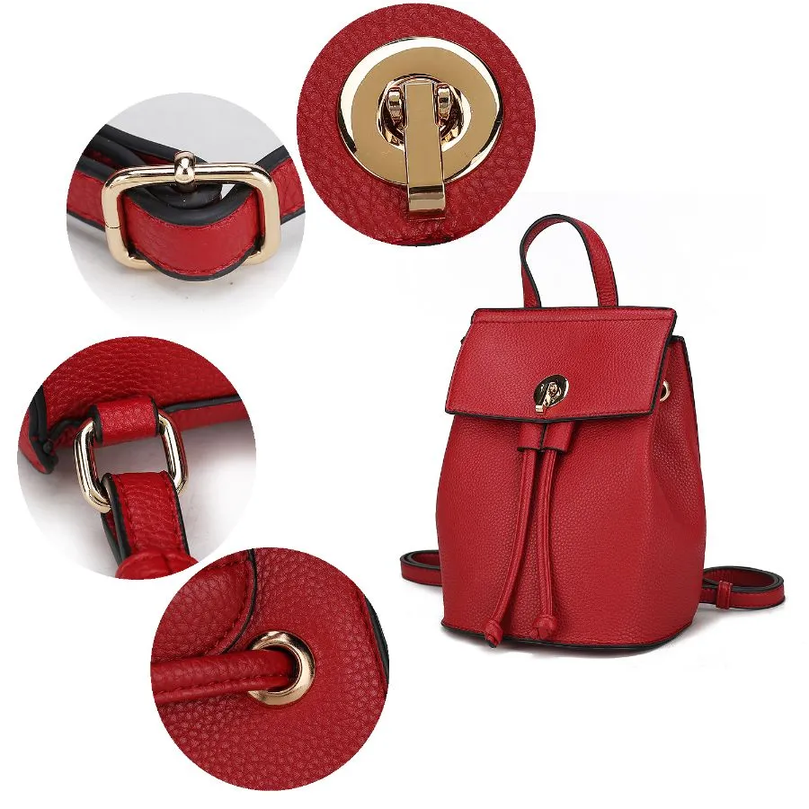 Serafina Vegan Leather Women’s Backpack