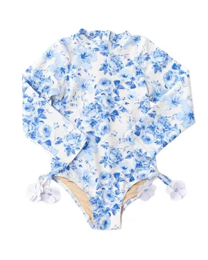 Shade Critters Hibiscus Rose Swimsuit
