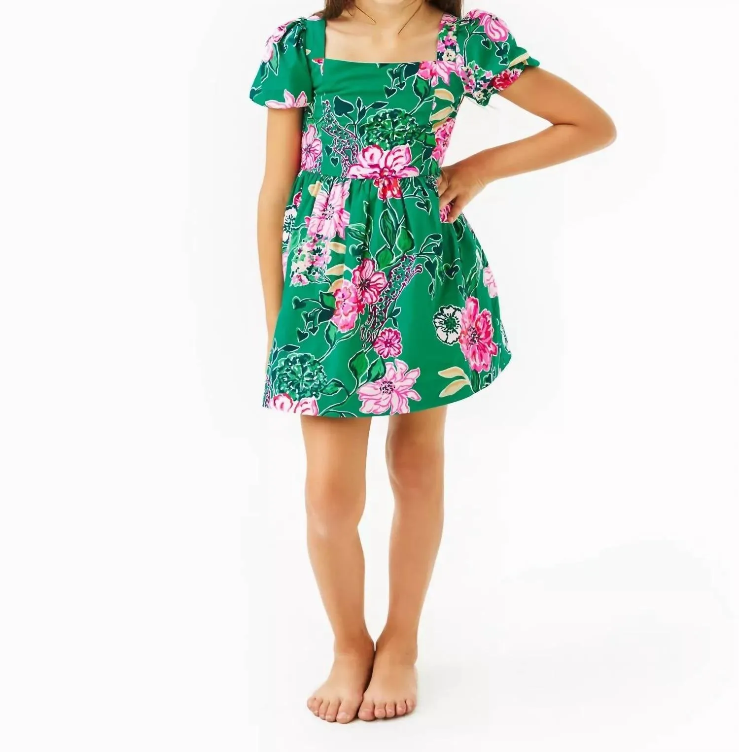 Shivangi Dress In Multi Safari Sanctuary