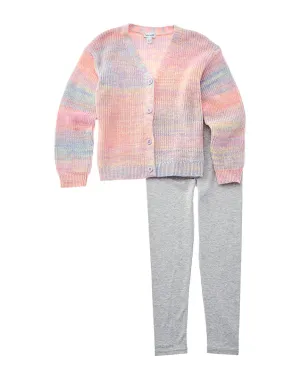 Splendid 2pc Cardigan & Legging Set
