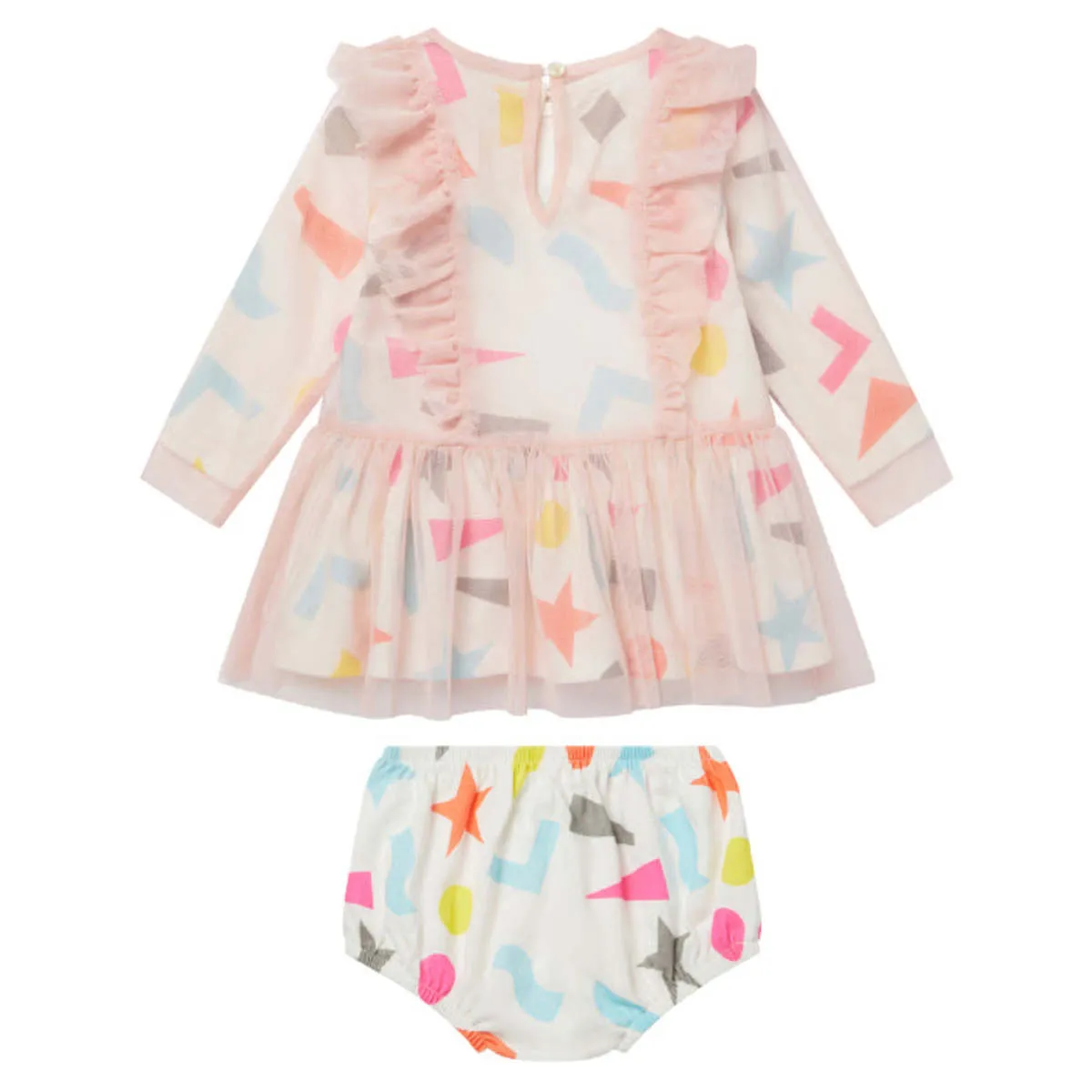 STELLA-STICKER DRESS   BLOOMERS-8R1220-Z0841-546MC-MULTI