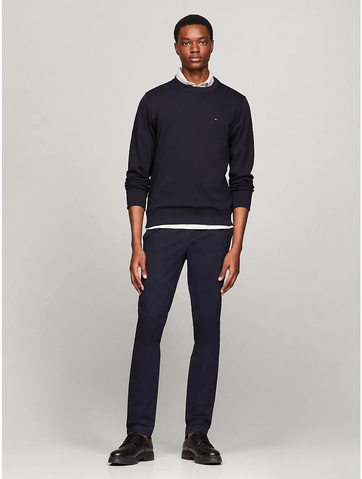 Tommy Hilfiger Men's Solid Crewneck Sweatshirt