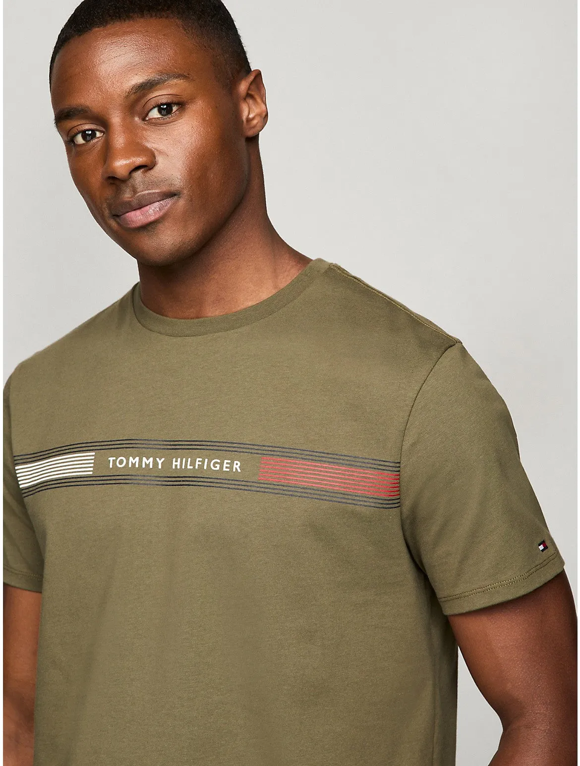 Tommy Hilfiger Men's Tommy Stripe Graphic T-Shirt