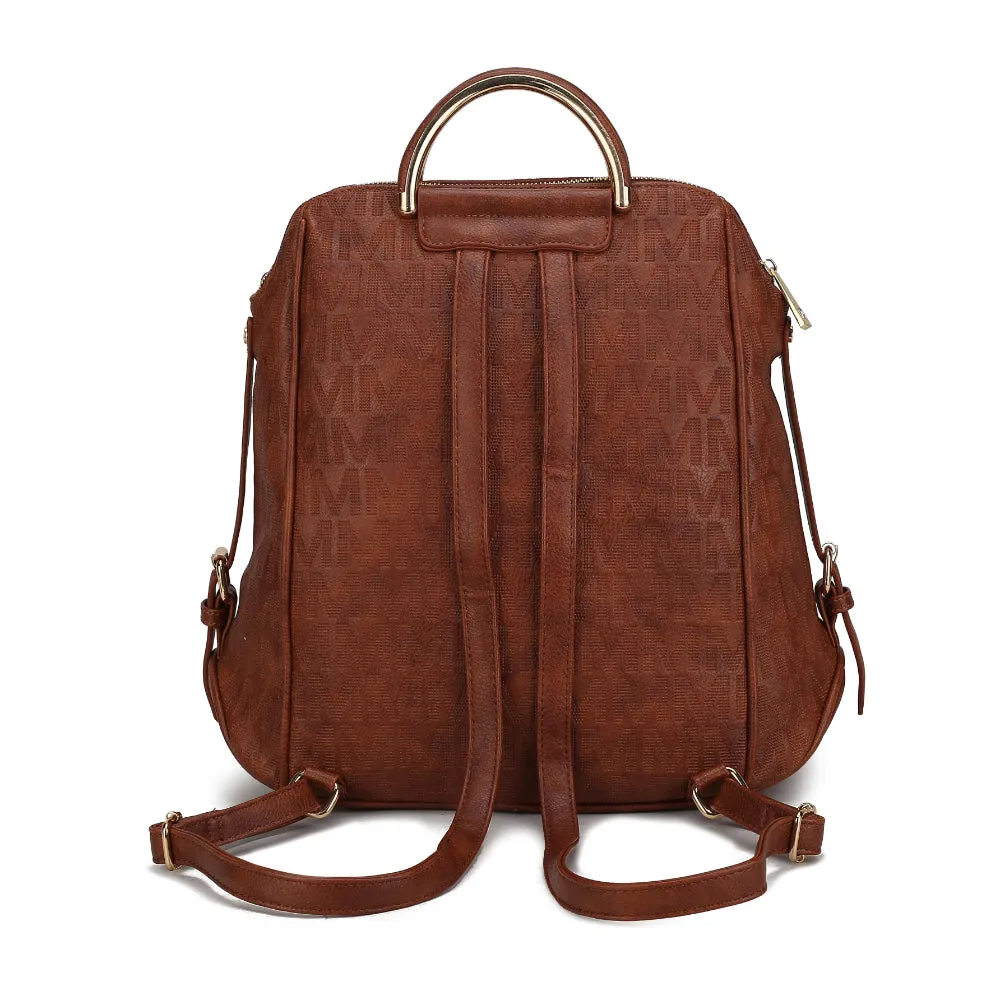 Torra  Milan “M” Signature Trendy Backpack