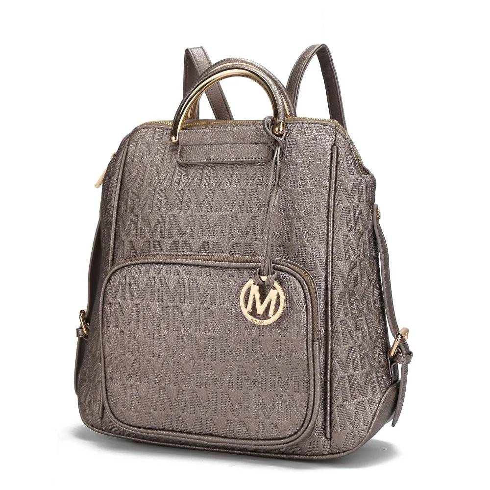 Torra  Milan “M” Signature Trendy Backpack