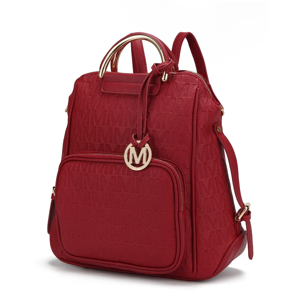 Torra  Milan “M” Signature Trendy Backpack