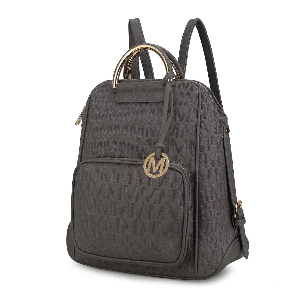 Torra  Milan “M” Signature Trendy Backpack