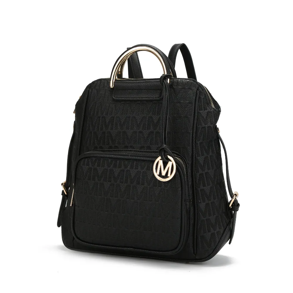 Torra  Milan “M” Signature Trendy Backpack