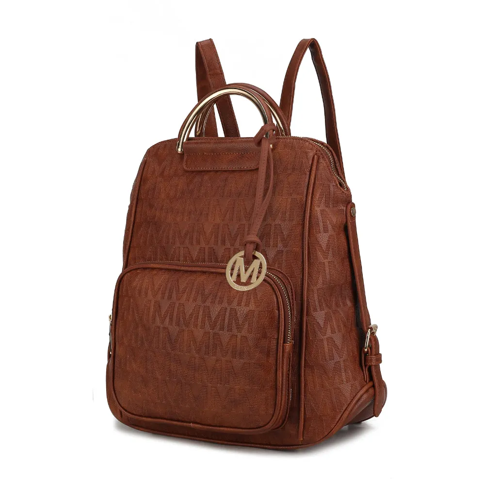 Torra  Milan “M” Signature Trendy Backpack