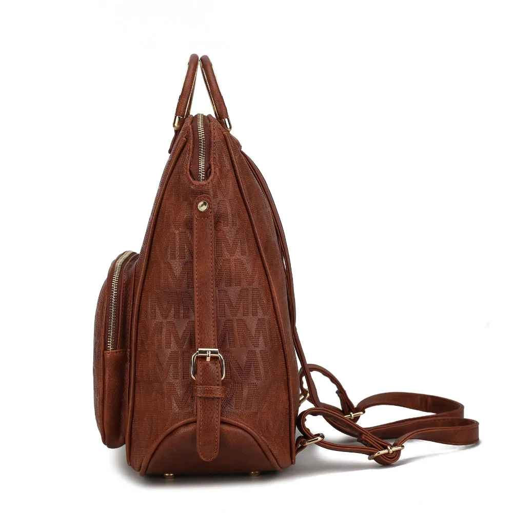 Torra  Milan “M” Signature Trendy Backpack