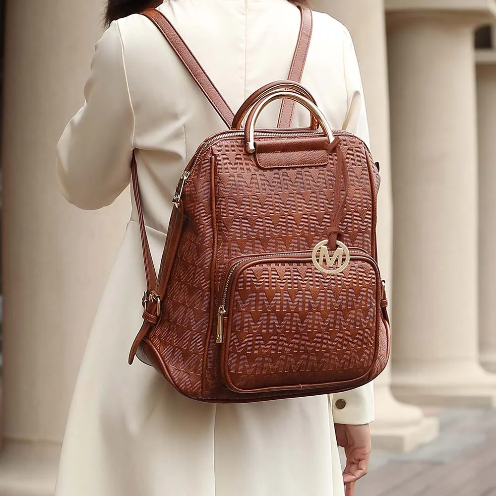 Torra  Milan “M” Signature Trendy Backpack