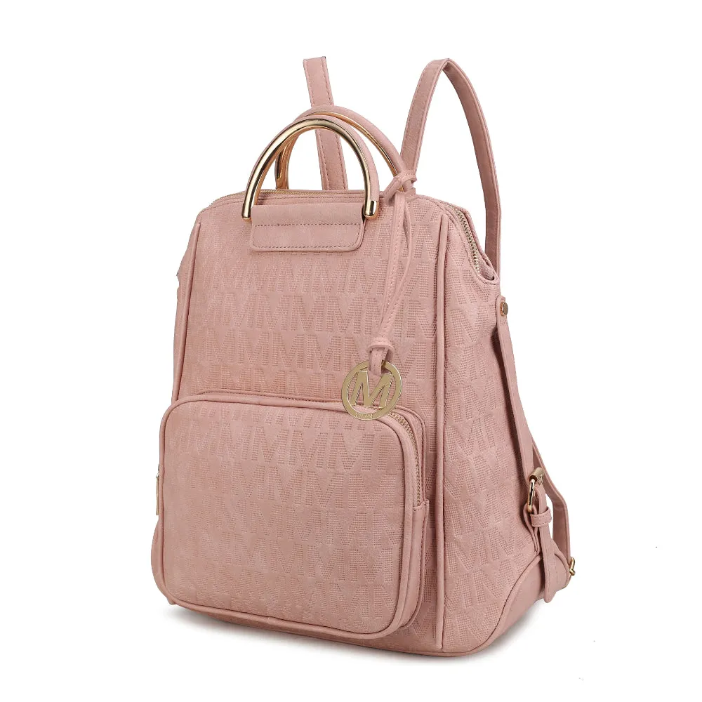 Torra  Milan “M” Signature Trendy Backpack