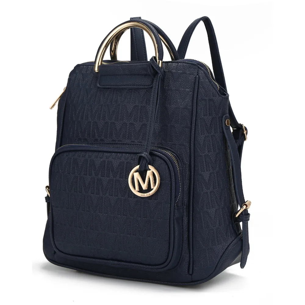 Torra  Milan “M” Signature Trendy Backpack