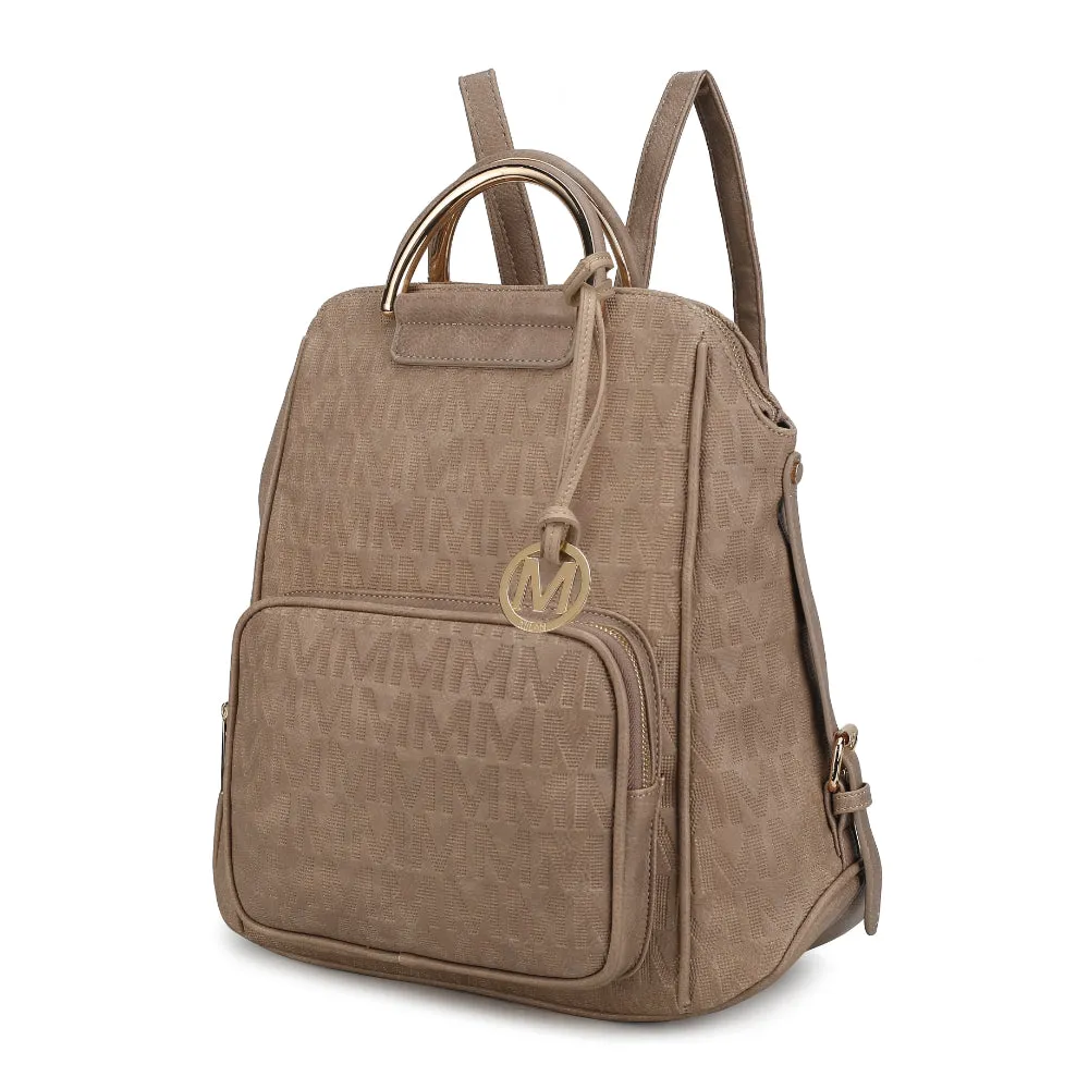 Torra  Milan “M” Signature Trendy Backpack